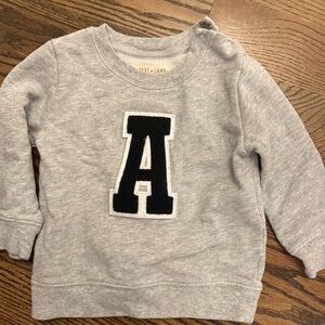 Hart + Land Sweatshirt with Varsity Initial “A”